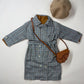 OVERSIZED BELTED CLASSY FRENCH