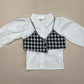 CUTE & CLASSY LONG SLEEVE T-SHIRT & VEST